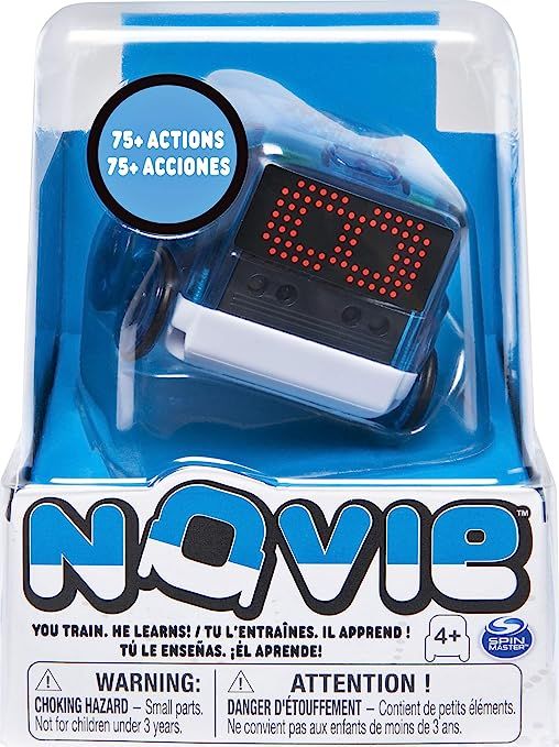 Novie, Interactive Smart Robot with Over 75 Actions and Learns 12 Tricks (Blue), for Kids Aged 4 ... | Amazon (US)