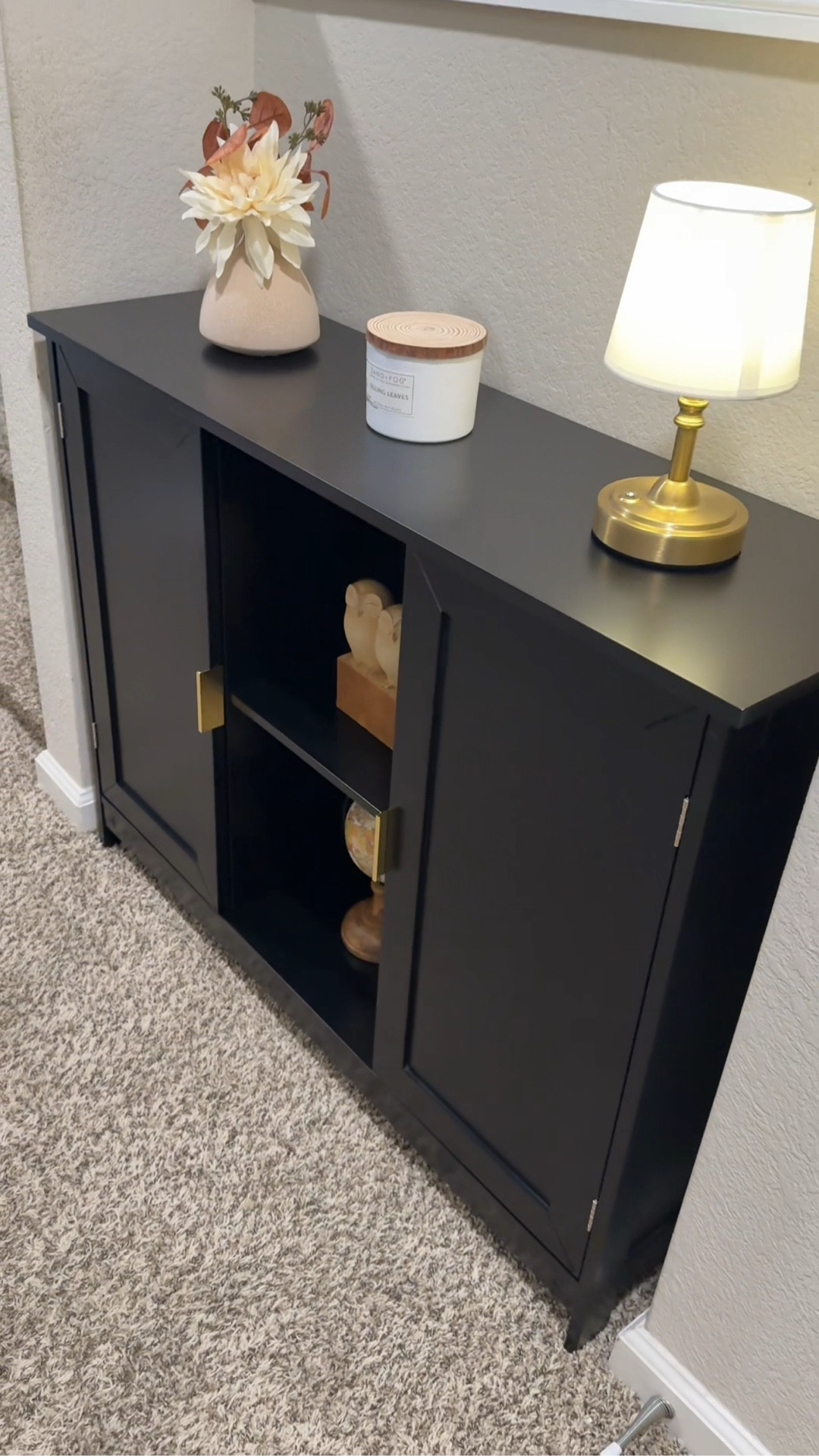 The perfect accent cabinet for this awkward, narrow space. Amazon Find!

Buffet cabinet, accent cabinet, small sideboard, affordable cabinet, Amazon home

#LTKHome