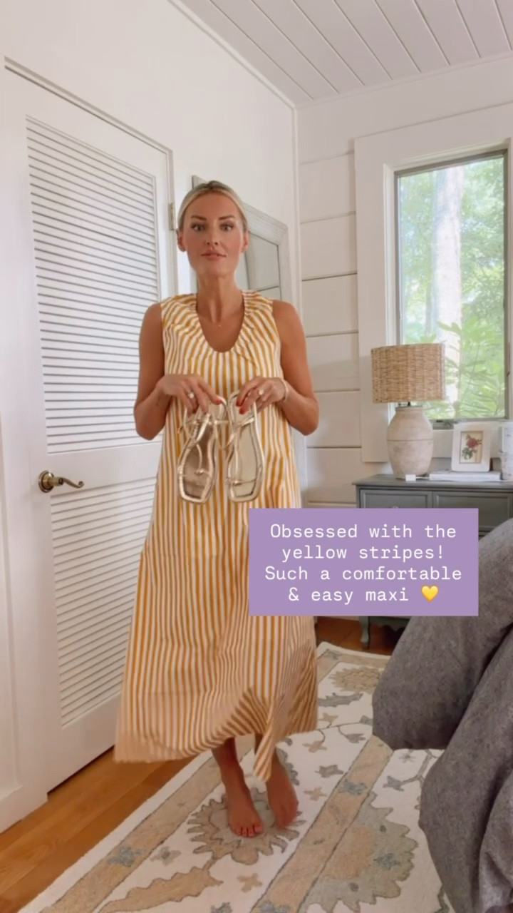 The perfect maxi for summer 😍 wearing XS.

Loverly Grey, Amazon find, Amazon fashion, yellow striped maxi, summer dress, summer fashion, summer outfit ideas

#LTKootd #LTKSeasonal