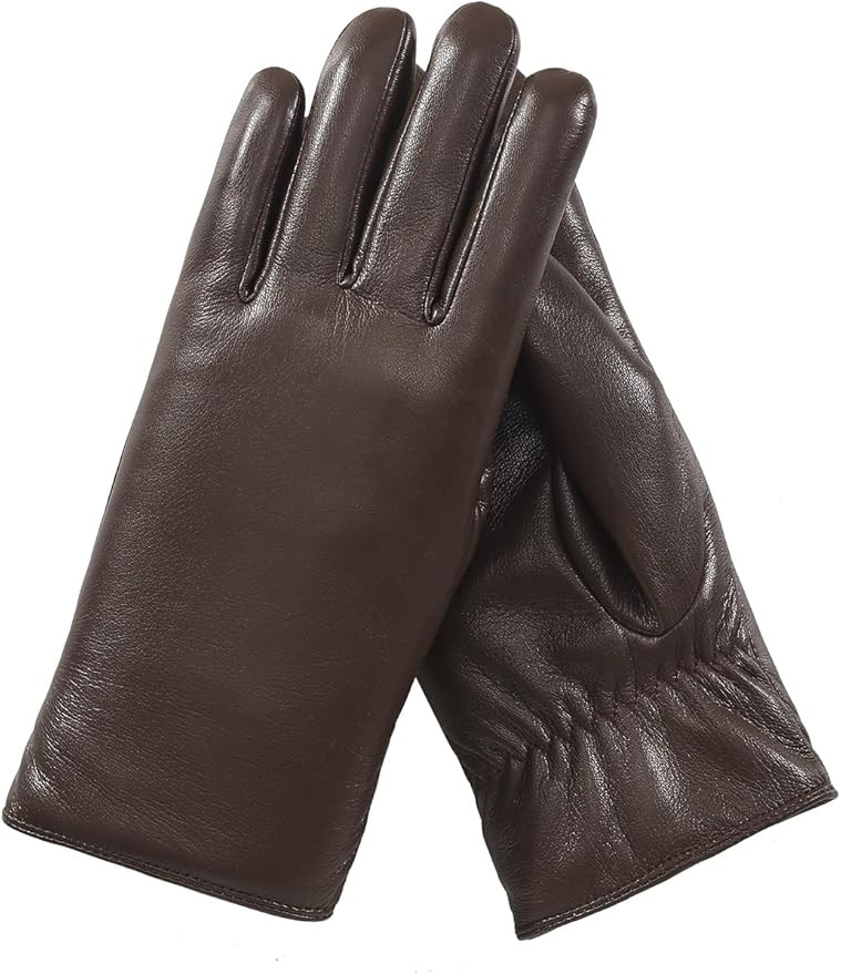 Leather Gloves for Women Winter Gloves Warm Driving Glove | Amazon (US)