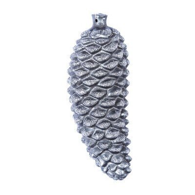 Vickerman 8" Pewter Antique Pinecone Ornament. These ornaments are the perfect addition to any holiday decorating project. They feature rich texture | Target