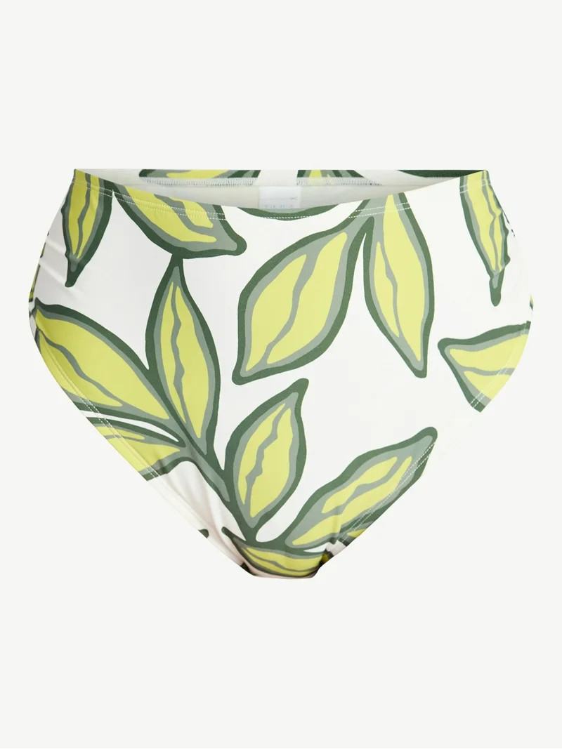 Time and Tru Women's Side Shirred Bikini Bottoms, Sizes XS-XL | Walmart (US)