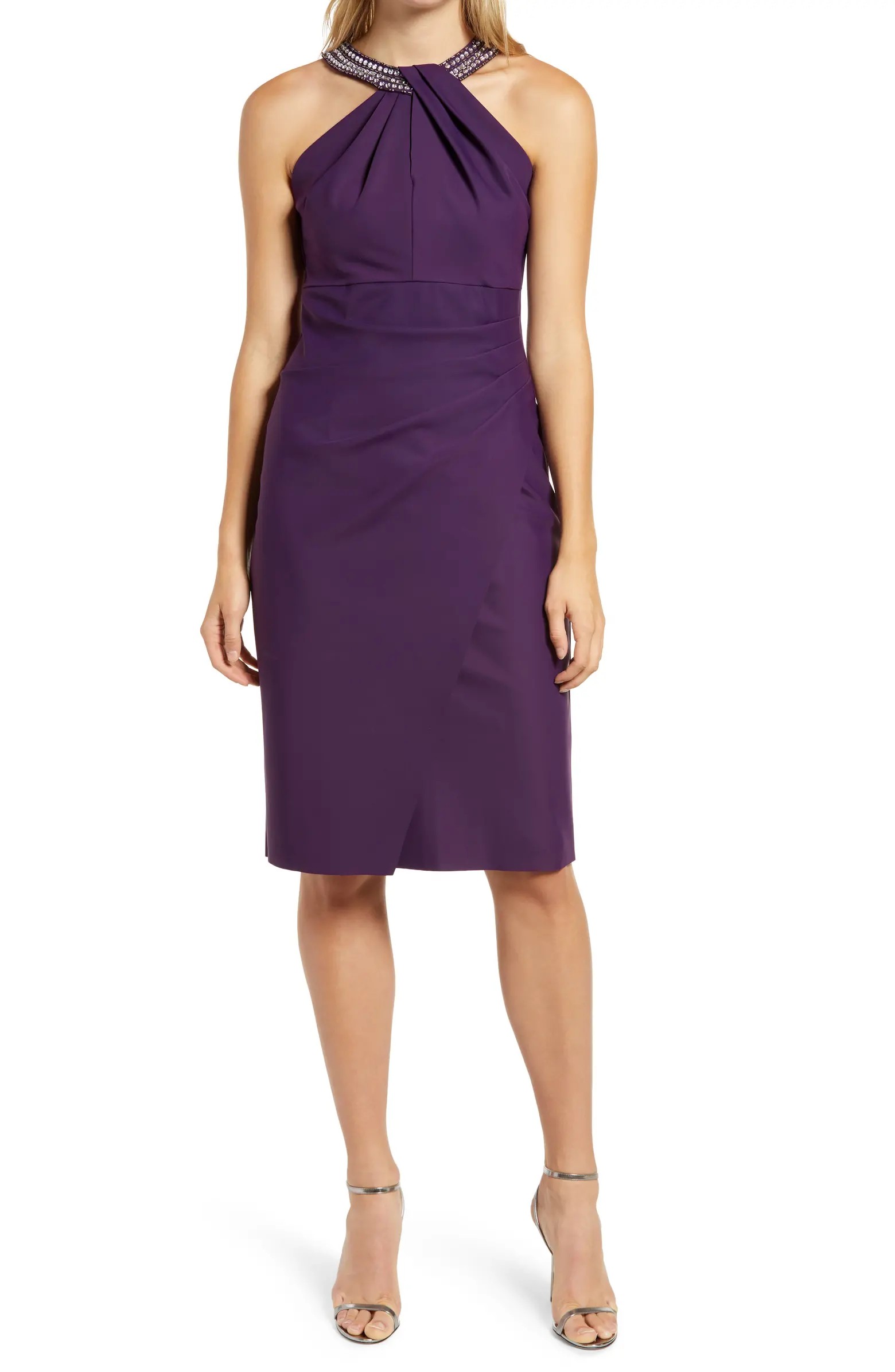 purple mob dress