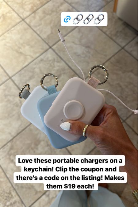 New colors in my favorite key chain charger! 

#LTKfindsunder100 #LTKtravel #LTKsalealert