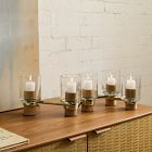 Wood &amp; Metal Votive Centerpiece Holder | West Elm (US)