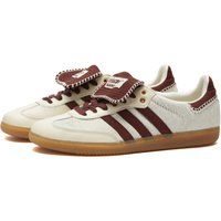 Adidas Men's x Wales Bonner Samba Sneakers in Cream White/Brown/Lucky Blue, Size UK 9 | END. Clothing | End Clothing (US & RoW)