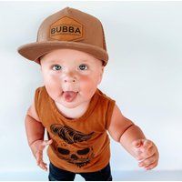 Kids Trucker Hat, Toddler Snapback Hat, Bubba Youth Adjustable Back Baseball Cap, Handmade Hats For  | Etsy (US)