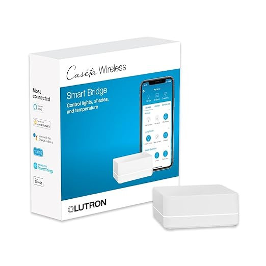 Lutron Caseta Smart Lighting Smart Hub for Light Bulbs and Fans, Compatible w/ Amazon Alexa, Appl... | Amazon (US)