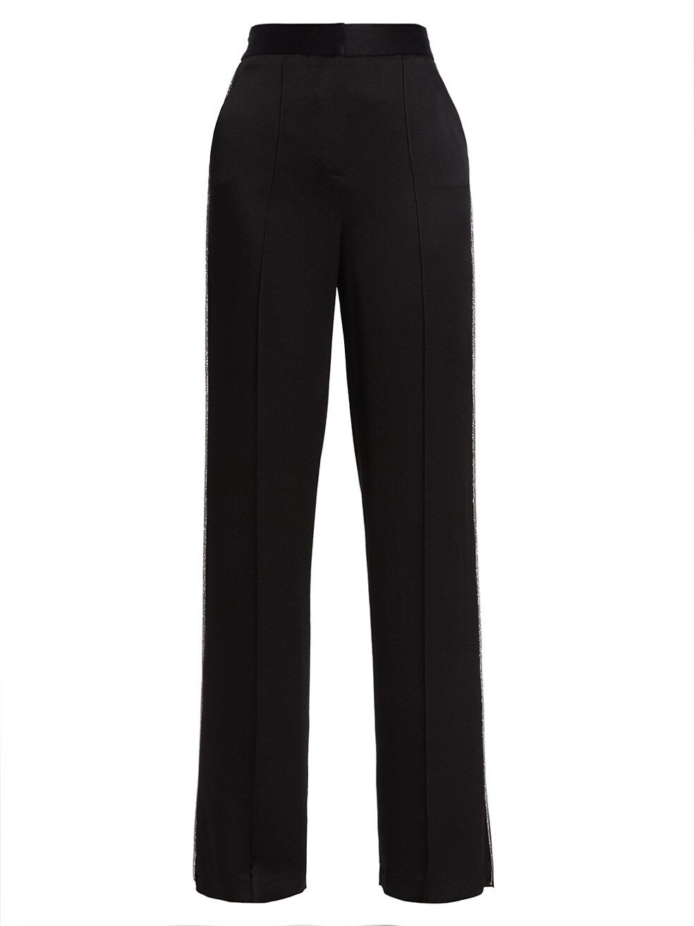Millicent High-Rise Embellished Trousers | Saks Fifth Avenue