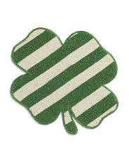 Figural Striped Shamrock Beaded Placemat | TJ Maxx