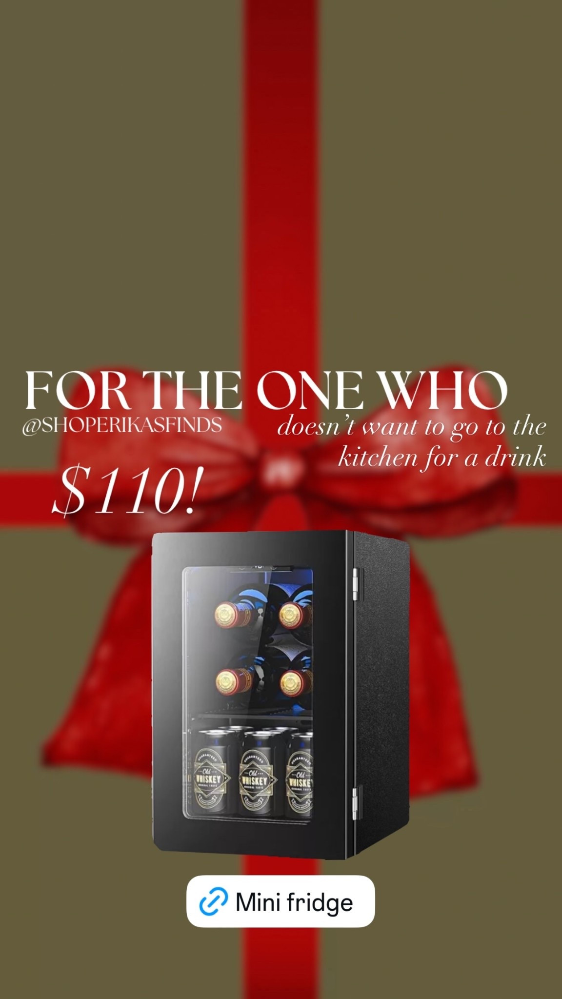 doesn’t want to go to the kitchen for a drink $110!