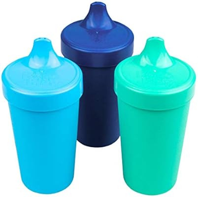 Re-Play Made in USA 3pk Toddler Feeding No Spill Sippy Cups for Baby, Toddler, and Child Feeding ... | Amazon (US)
