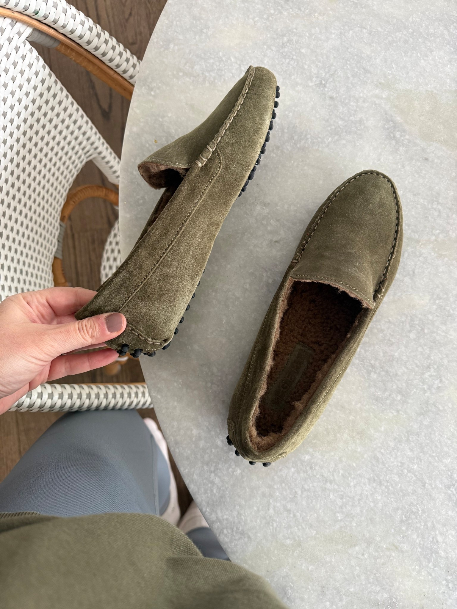 These suede and shearling loafers just arrived and are still on sale! So beautiful, they run true to size and I LOVE the olive green! They come in a few colors and styles!


#LTKSeasonal #LTKootd #LTKSaleAlert