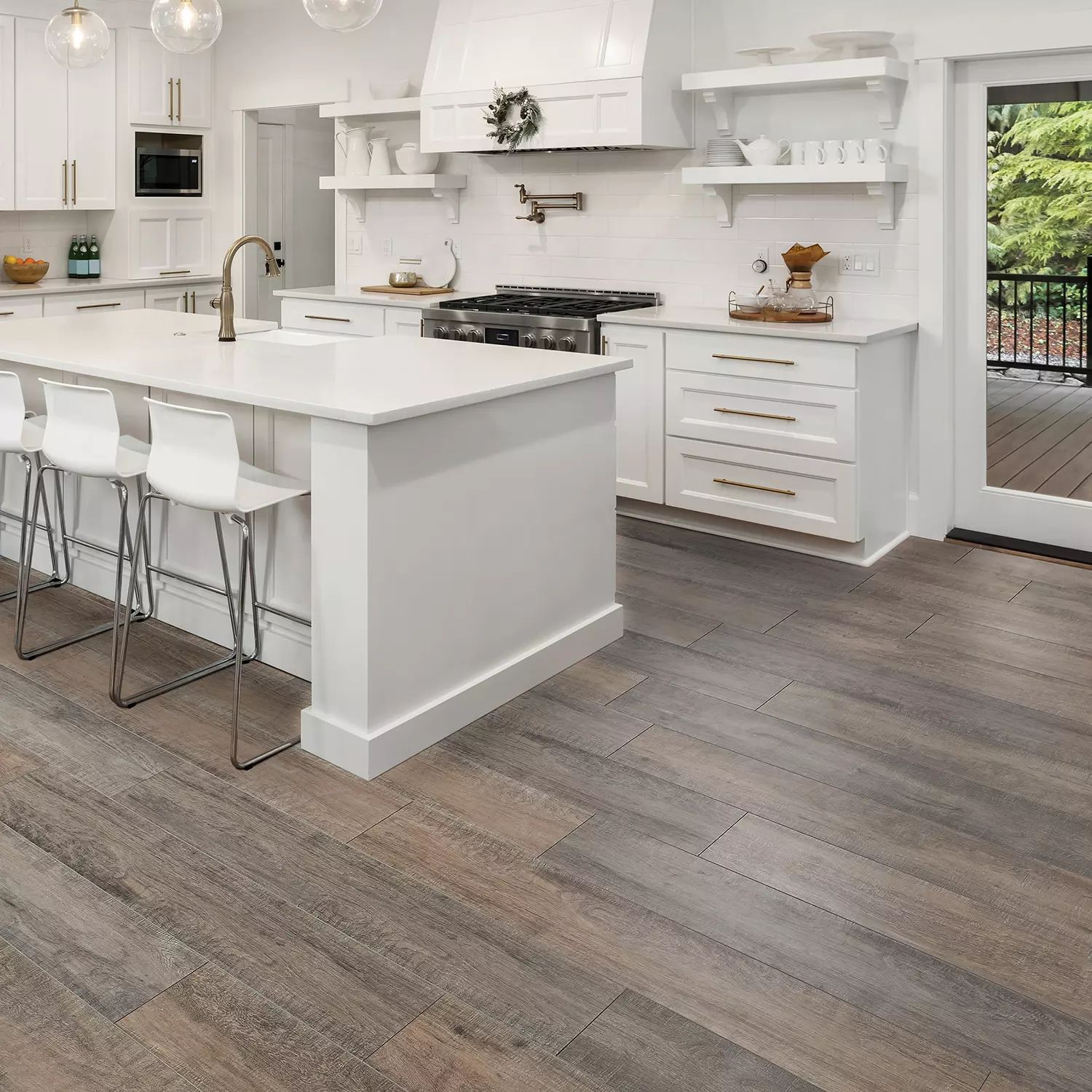 Select Surfaces Boardwalk Spill Defense Laminate Flooring | Sam's Club