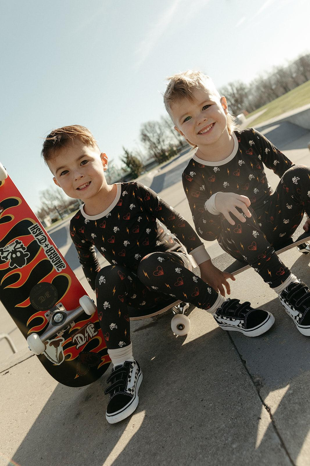 Wild Ain’t for Tamin’ Kids Bamboo Two Piece Set | Jagger and Cash