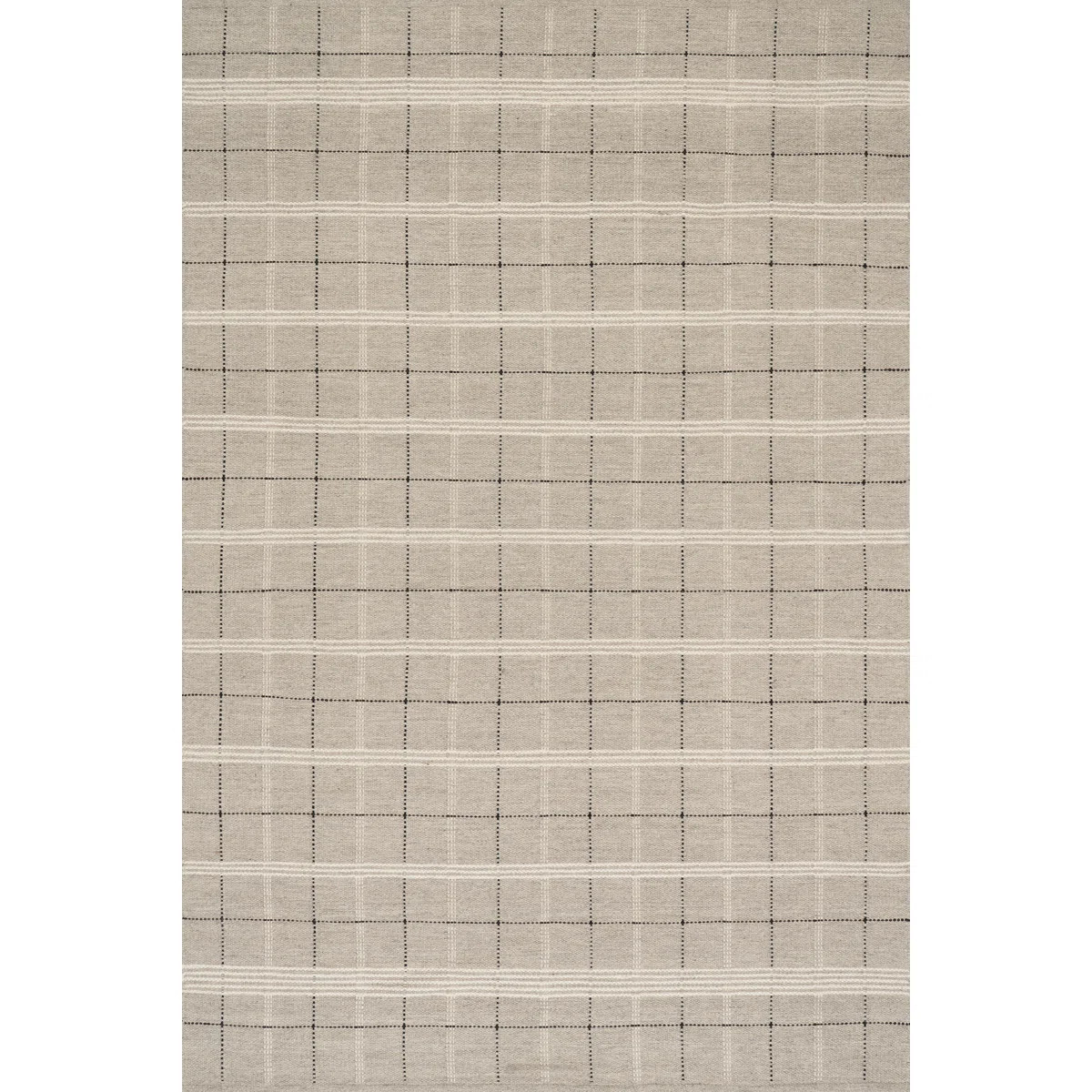 Nate Berkus Downing Plaid Wool Cozy Area Rug | Wayfair North America