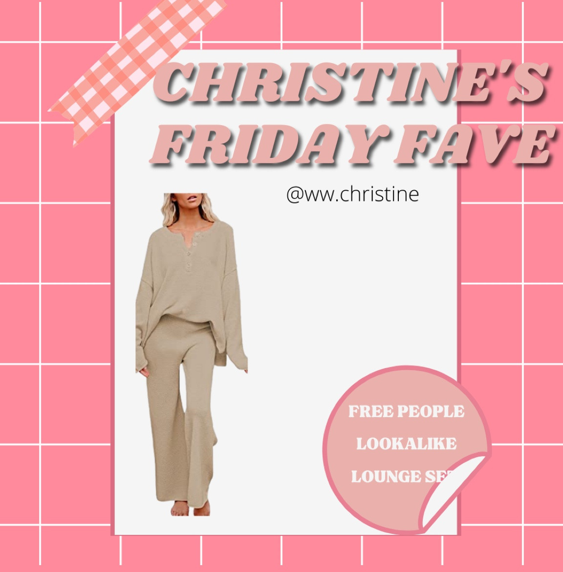 This free people inspired set is from Amazon! Reviews suggest size up one and do NOT dry! 

#LTKstyletip #LTKSeasonal