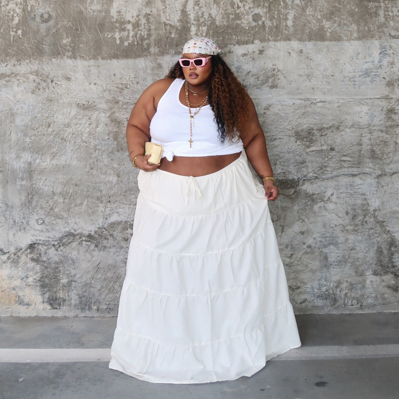 Easy breezy summer outfit 💖 
Summer outfits, plus size summer outfits, concert outfits, summer skirts , plus size.

#LTKShoeCrush #LTKPlusSize #LTKStyleTip