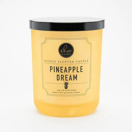 DW Home Medium Single Wick Candle Pineapple Dream | Walmart (US)