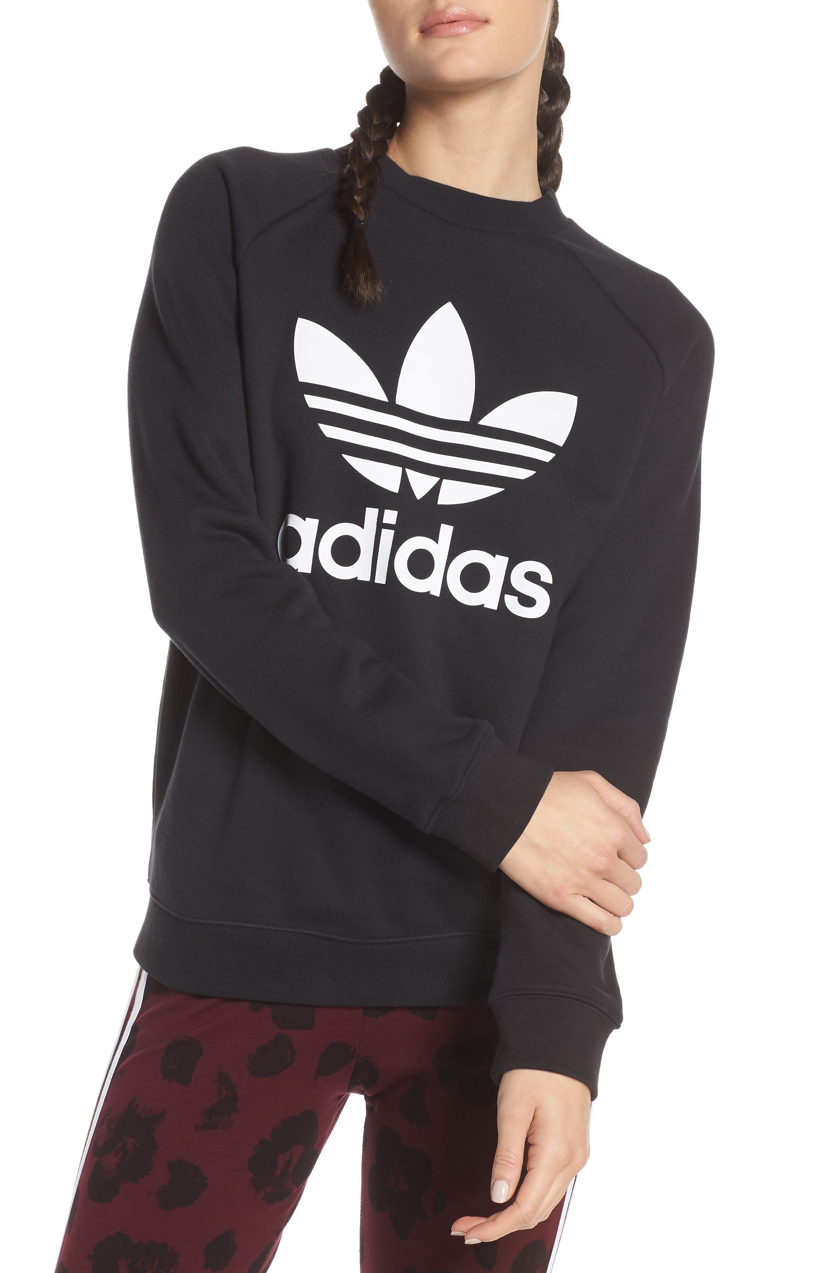 Women's Adidas Originals Trefoil Sweatshirt | Nordstrom