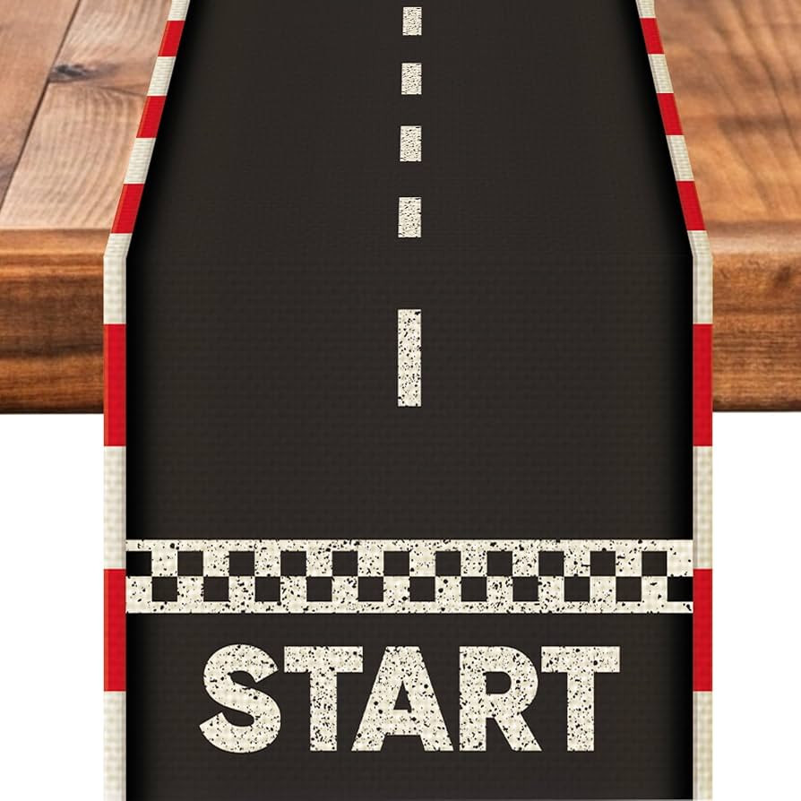 Race Track Table Runner Seasonal Spring Fall Kitchen Dining Linen Table Decoration for Indoor Out... | Amazon (US)
