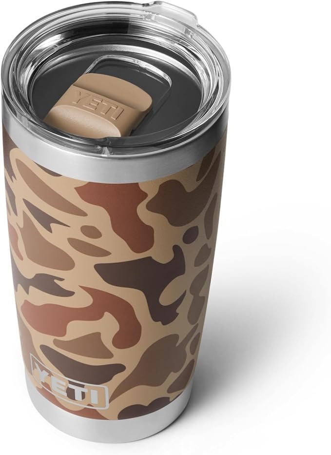 YETI Rambler 20 oz Stainless Steel Vacuum Insulated Tumbler w/MagSlider Lid | Amazon (US)