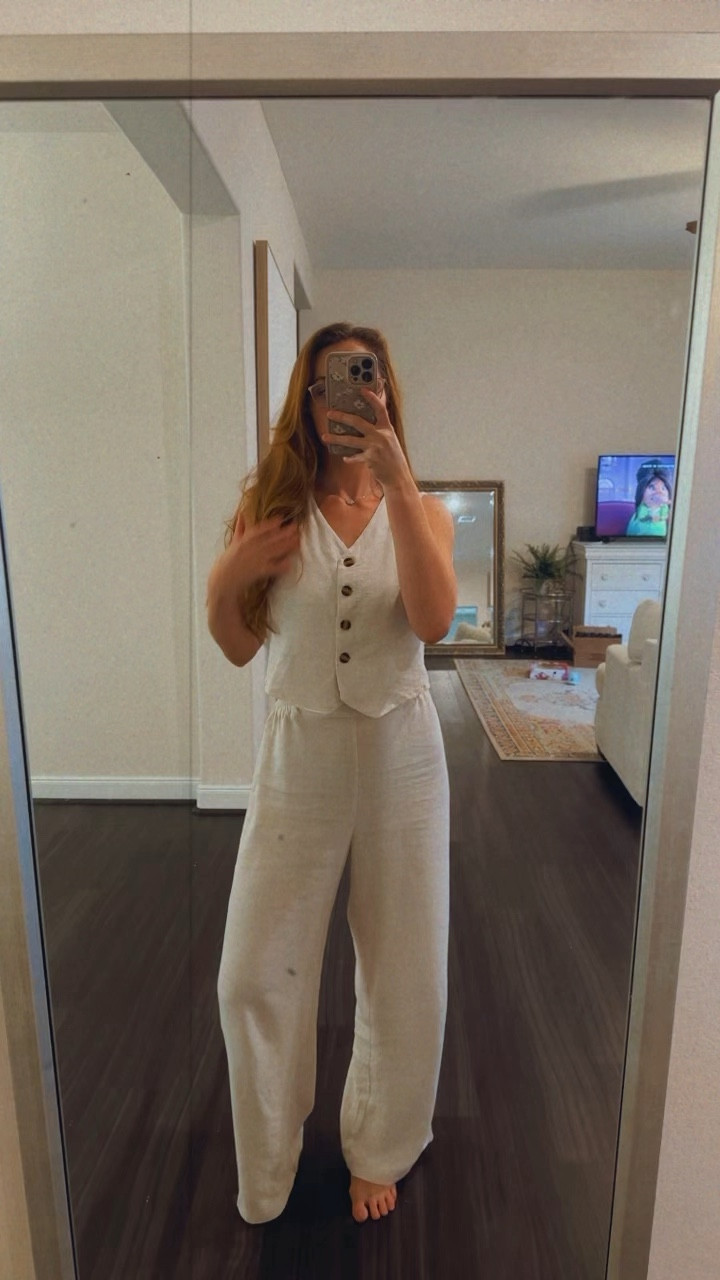Lovingggg this set!! So cute to dress up for work or down for hanging at the house✨#shein

#LTKFindsUnder100 #LTKHome #LTKWorkwear