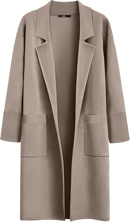 LILLUSORY Women's Long Dressy Cardigan Sweaters Fall Oversized Cozy Jacket Outfits 2025 Date Nigh... | Amazon (US)