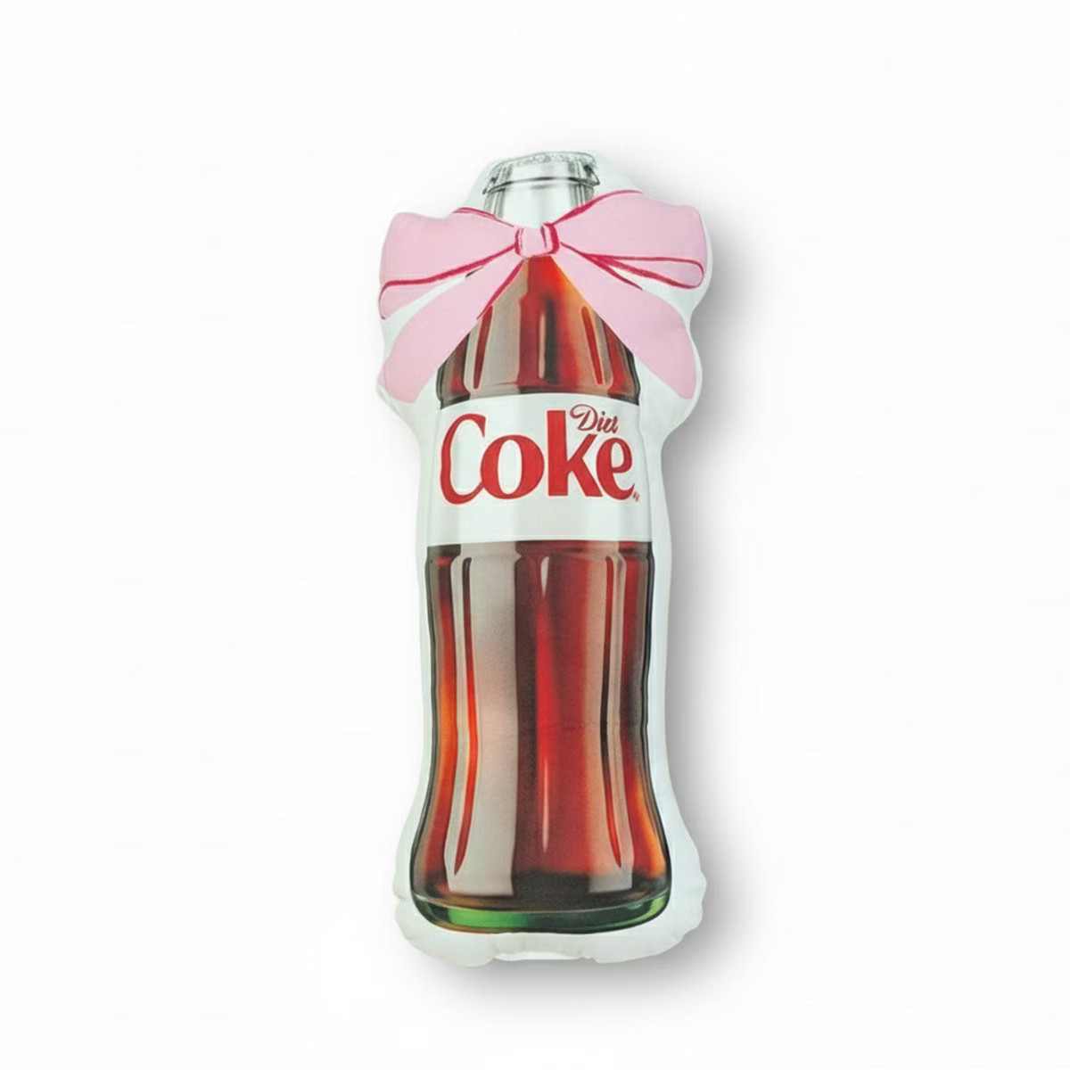 Diet Coke Bottle Novelty Plush Throw Pillow White | Target