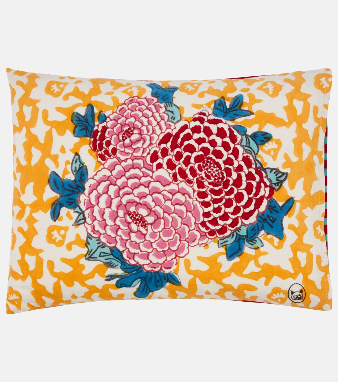 Arabesque Corolla rectangular cotton cushion | Mytheresa (UK)