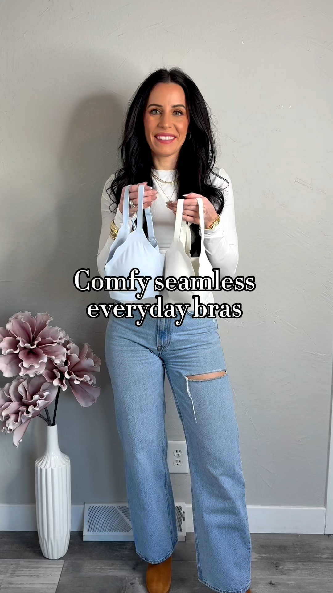 These are such comfortable seamless bras! Comes with two size options of cup inserts and a band extender. Love the scalloped edging and they are currently on sale for under $20! Lots of great color options. 

Seamless bras, comfortable bras

#LTKFindsUnder50 #LTKSaleAlert #LTKFindsUnder100