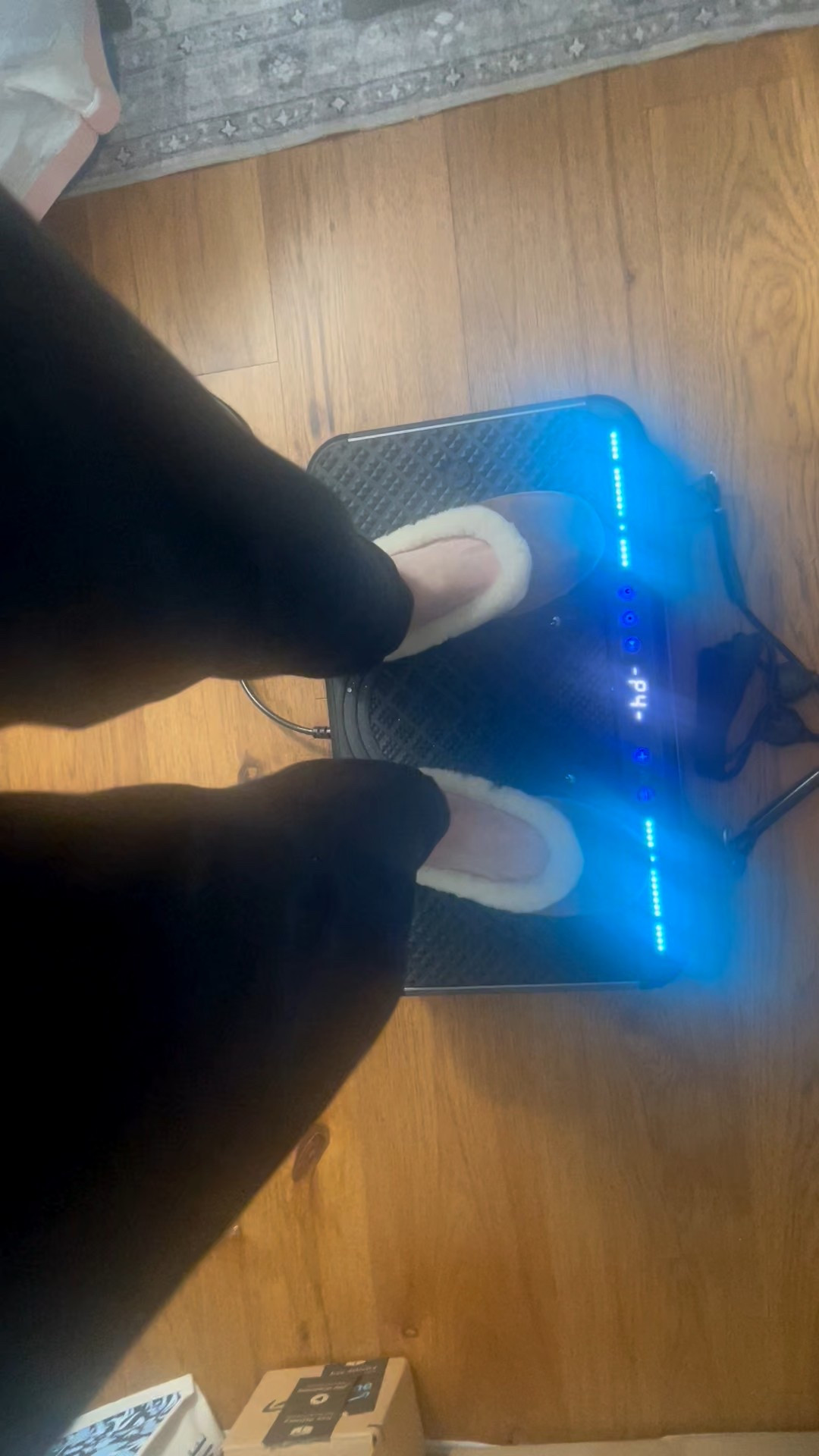 My pilates teacher recommended this vibration plate (you can both work out on it or just shake- I think it’s like 20 mins is equivalent to a hour of running? ) I’ve been doing at least 10 mins a day and I can tell you it absolutely is a game changer! #investmentpiece 

#LTKActive #LTKHome #LTKFindsUnder100
