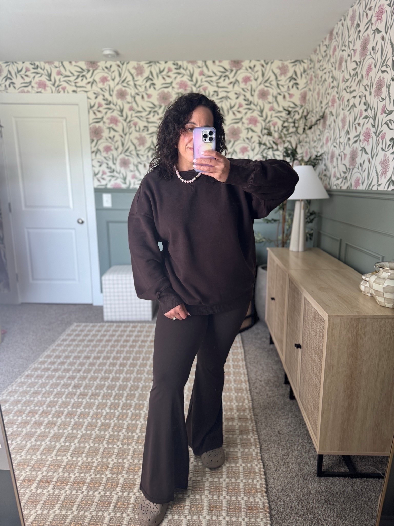 Loving this chocolate brown color 🤎 Perfect travel outfit idea from aerie 〰️ Wearing size large in top and xl in bottoms!

Midsize fashion, fall fashion, fall outfit idea, loungewear, lounge set, brown outfit, travel outfit idea, travel ootd 

#LTKFindsUnder50 #LTKSeasonal #LTKMidsize
