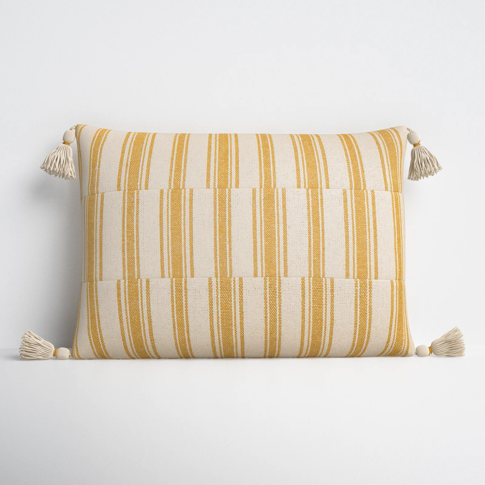 Robina Tassels Cotton Lumbar Pillow Cover | Joss & Main