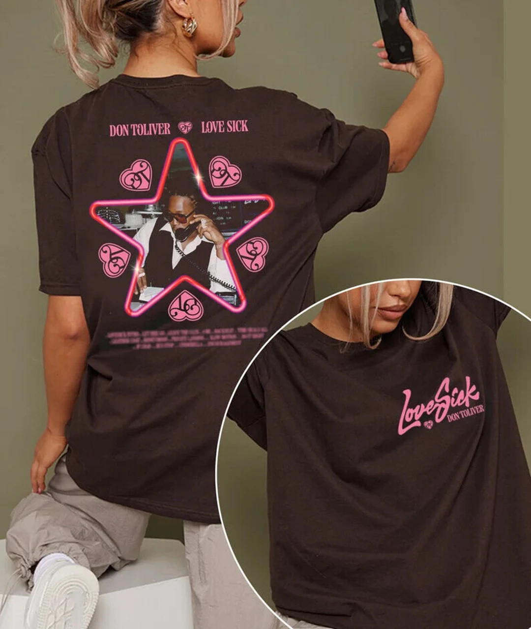 Don Toliver Love Sick Shirt Don Toliver Shirt Future Tour - Etsy | Etsy (US)