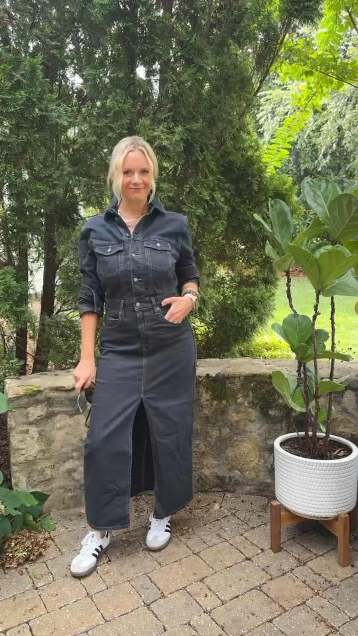 Fall Outfit
…
Love this denim dress from Target!

#LTKFindsUnder50 #LTKVideo #LTKStyleTip