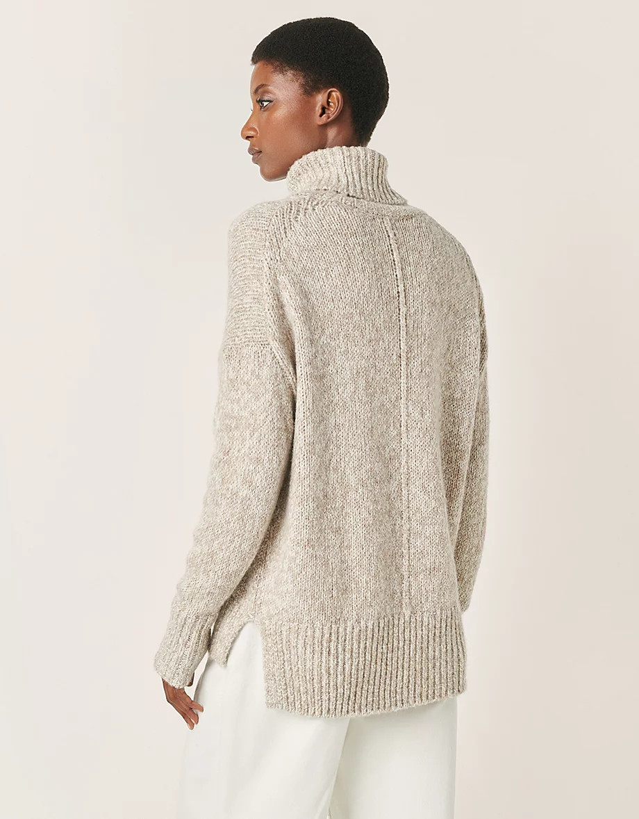 Rollneck Jumper with Silk | Jumpers & Cardigans | The  White Company | The White Company UK & ROW