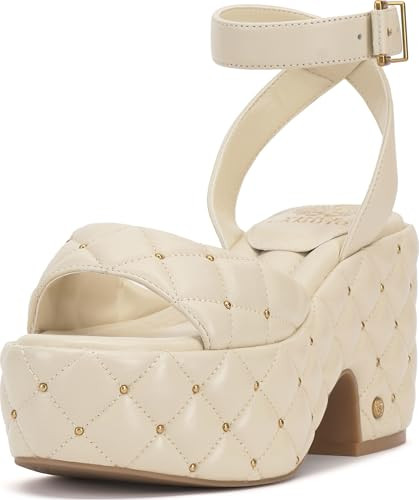 Vince Camuto, Women's, Ellah Chunky Platform Sandals, Panna Creme, 8.5, Medium | Amazon (US)