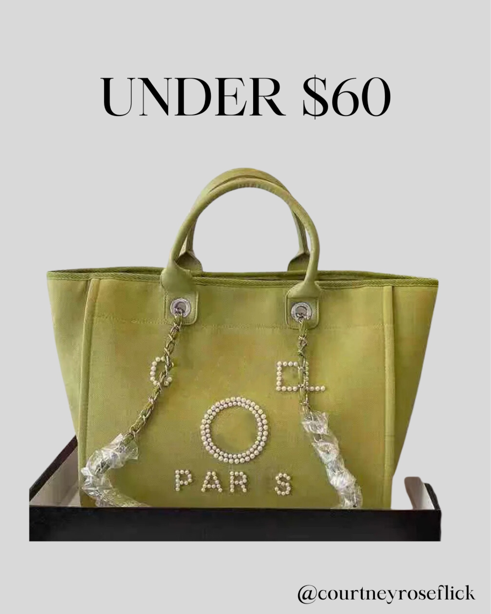 Under $60 look for less!! 

Save or splurge, designer inspired, dupes, Dhgate 

#LTKitbag #LTKSpringSale #LTKfindsunder100