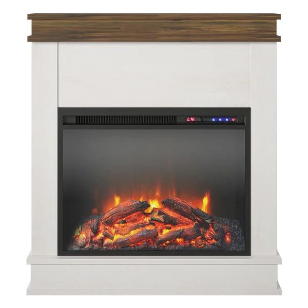 Aurick 29.7'' W Electric Fireplace | Wayfair North America