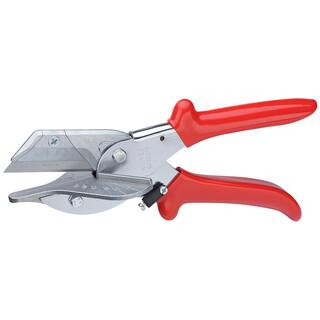 8.5 in. Miter Shears with Angled Cutting Plate | The Home Depot