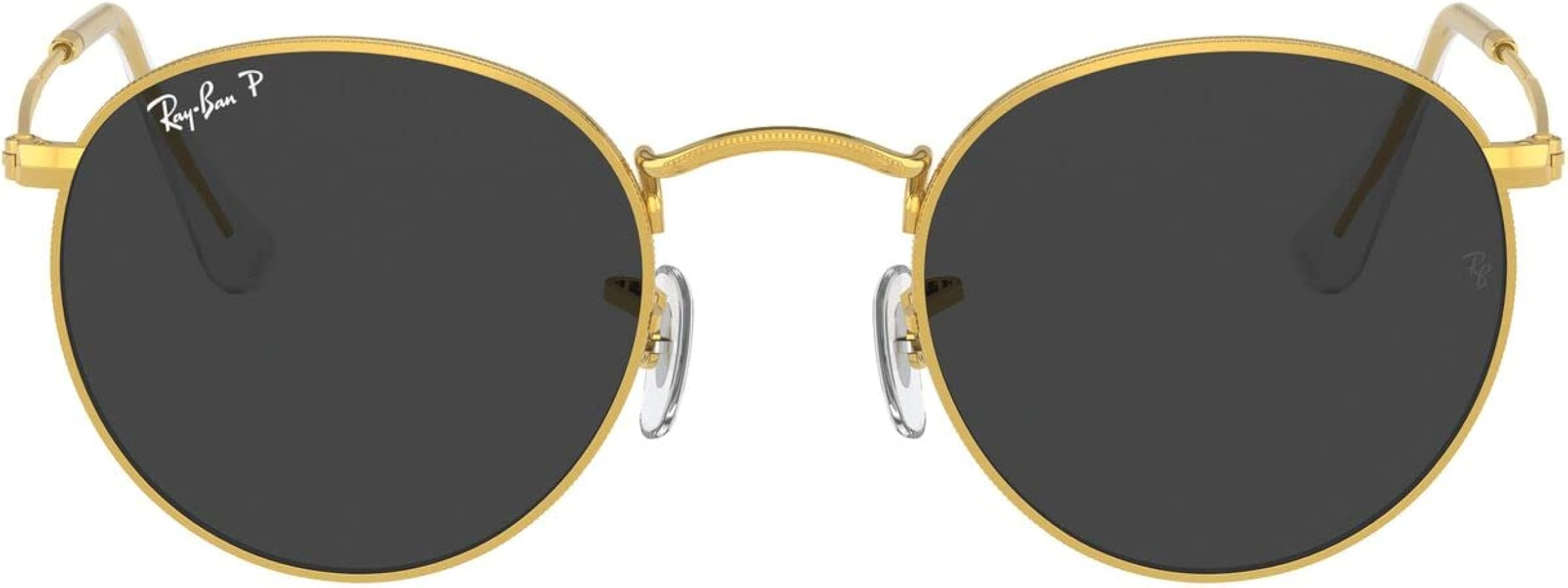 Ray-Ban Unisex Rb3447 Round Metal Round Sunglasses | Amazon (US)