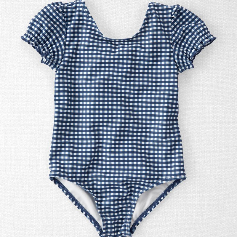 Recycled Gingham Swimsuit | Carter's