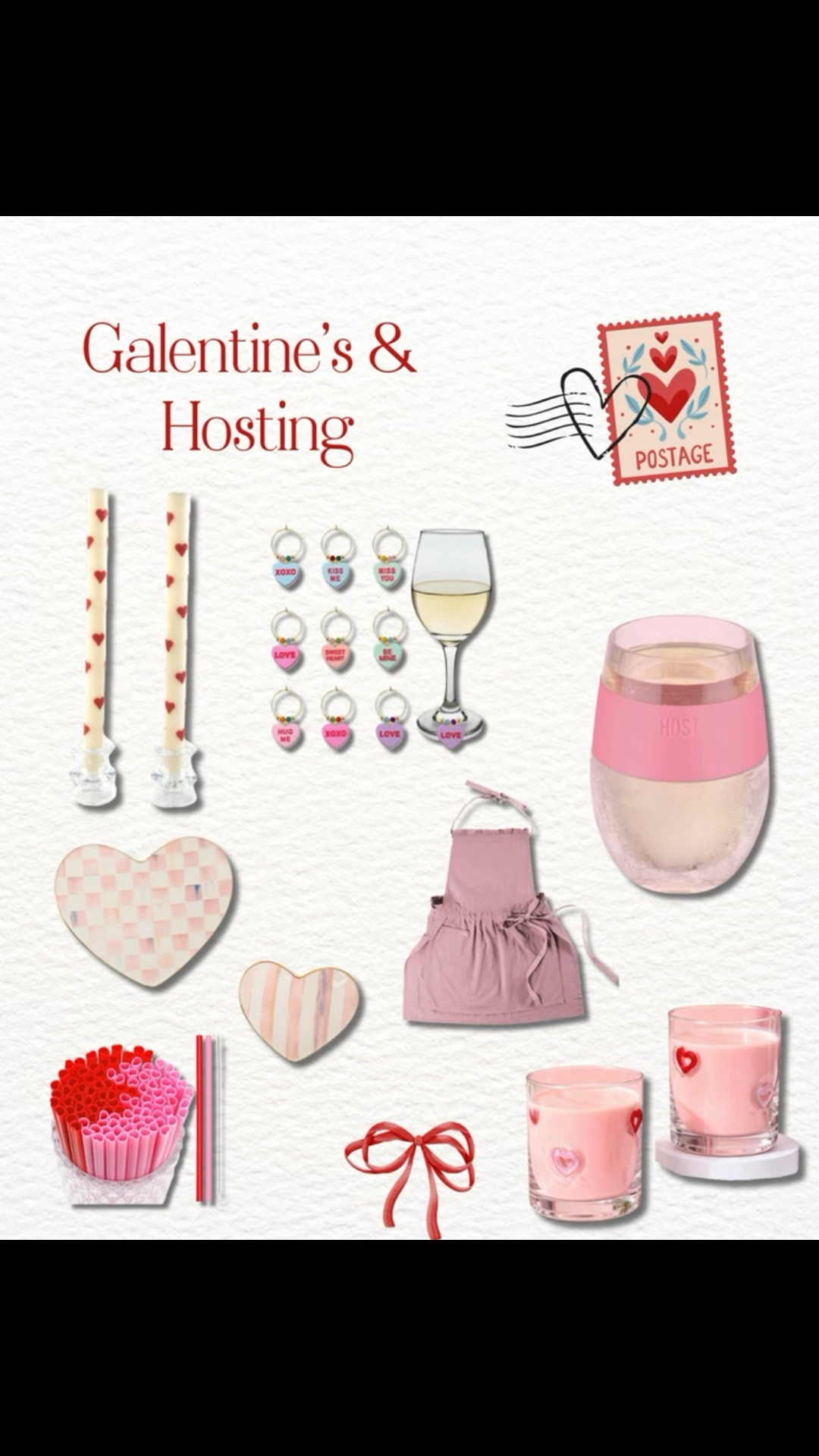 Let hosting have your heart this year for Galentine’s Day❤️