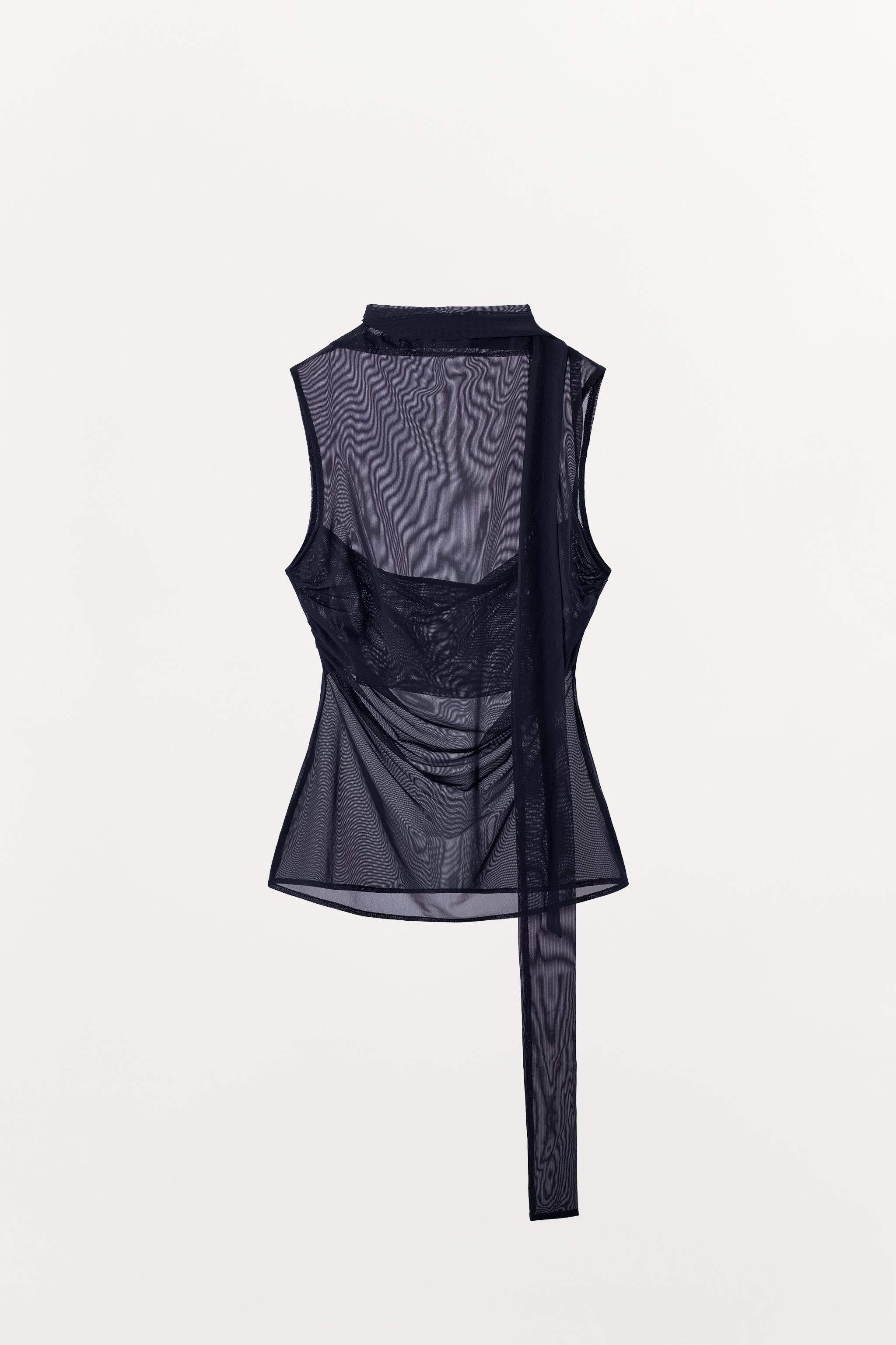 TULLE FOULARD TOP | Zara UK
