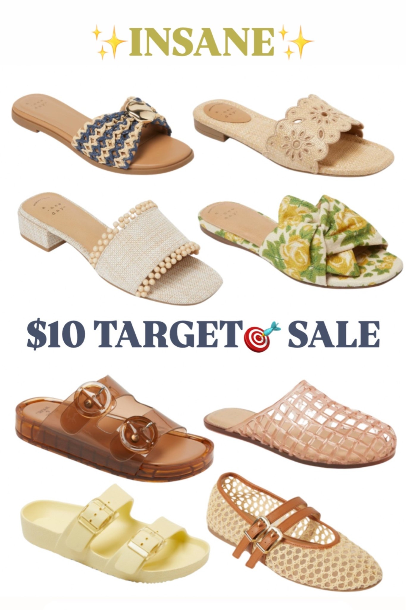 TARGET🎯 Deals you’ll Love!👌 $12 two piece sets, $10 home buys, $12 shoes and so many more buys that will blow your mind!✨


✨SIZING✨Everything is petite friendly I’m 5’2” 135lbs wearing small top/dress and small/4 bottoms 
.

#ad #targetpartner @Target  #ad #targetstyle Target outfit, target jeans, spring clothes, found it on, spring dress,, spring shoes, target shoes, target shoes, sandals, shoes,, target finds, target set, 2 piece set, target sale, Skincare, anti aging skin care, pdrn, red light therapy,  jeans,, 

Follow my LTK @nikkiferrara on the @shop.LTK app to view this post and get my exclusive app-only content!

#LTKPetite #LTKSaleAlert #LTKHome