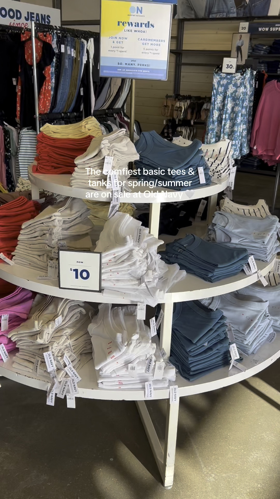 Basic tees from Old Navy 🤍

#LTKSeasonal #LTKActive #LTKSaleAlert