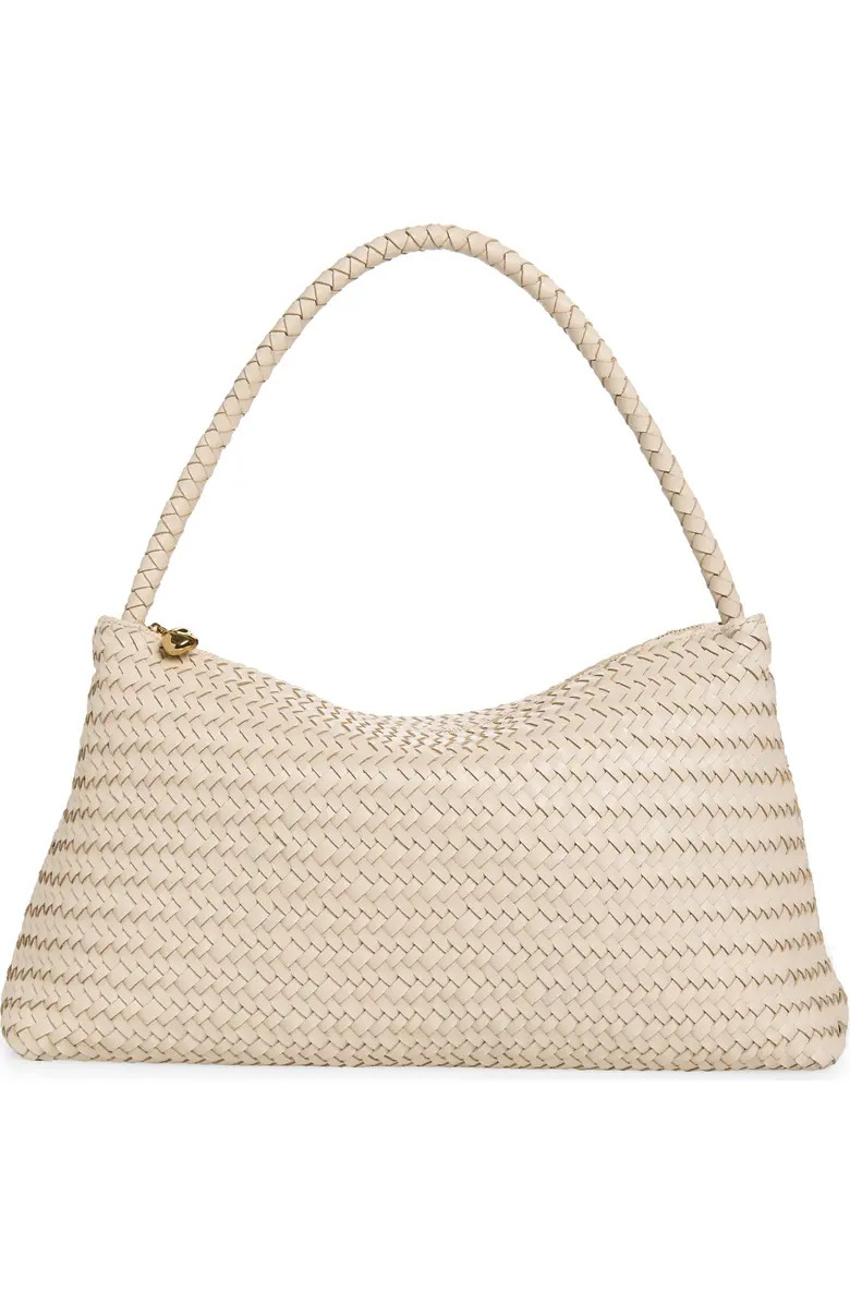 The Signature Woven Collection Leather Shoulder Bag | Nordstrom