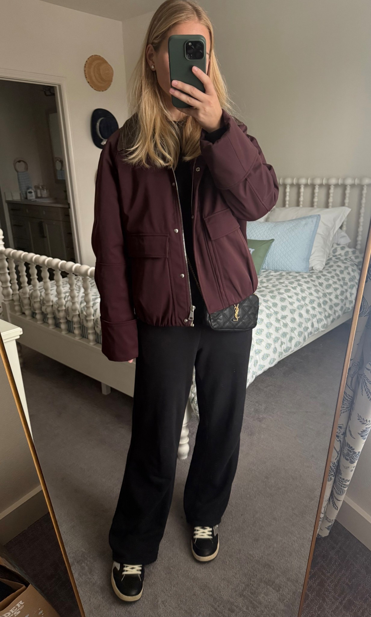 Brunch Look

Rag and bone sweatpants
Rag & bone
Ysl bag
Ysl purse
Saint Laurent bag
Saint Laurent purse
Black bag
Black purse
Black outfit
Golden goose ball star
Golden goose sabot
Casual outfit
Airport outfit
Travel outfit
Easy outfit
School outfit
Class outfit
Fall outfit
Fall style
Winter outfit
Winter style
OOF Short Jacket
Barn jacket
Rent the runway
Maroon barn jacket
Red barn jacket
Cropped jacket
Oversized jacket
Burgundy coat
Maroon coat
Burgundy coat
Fall jacket
Fall coat
Cute coat
Oof jacket
Oof coat

#LTKootd