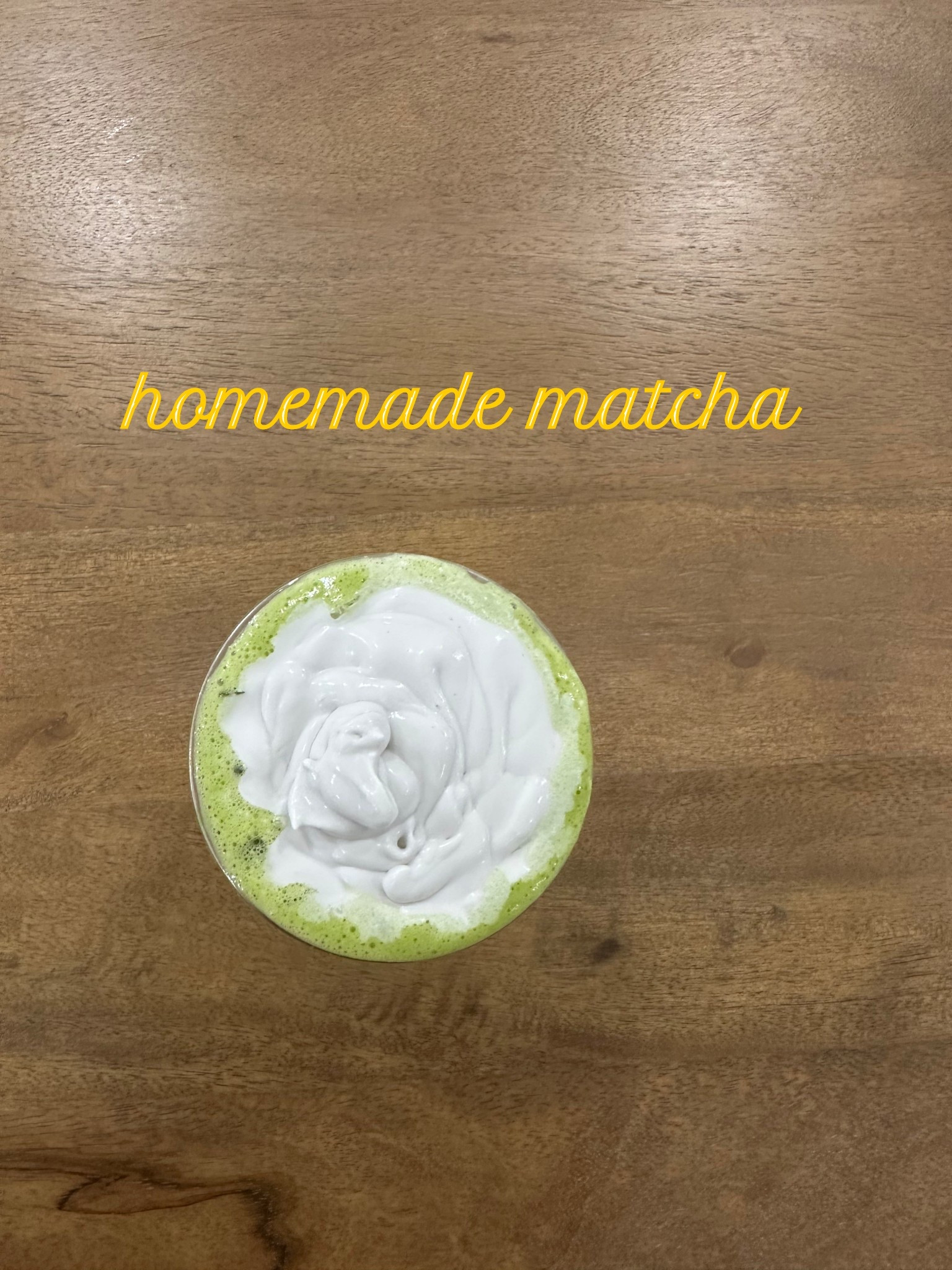 Homemade matcha necessities 💚